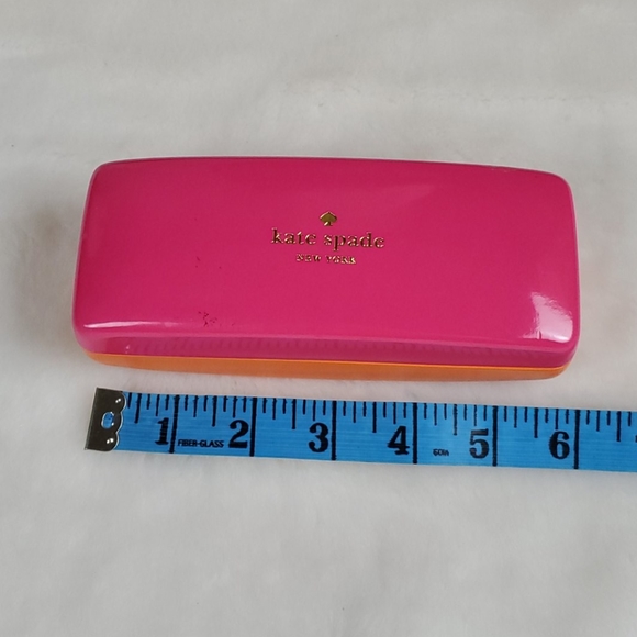 Kate Spade glasses hard  case pink orange - Picture 5 of 6
